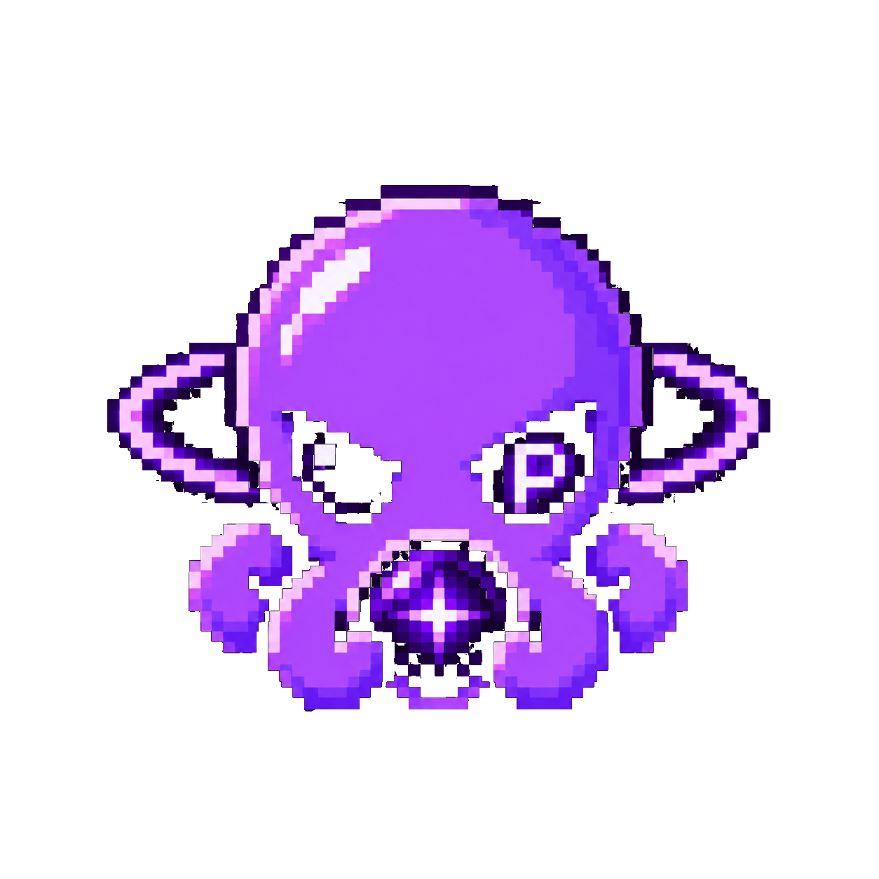PREDO holding a glowing orb
